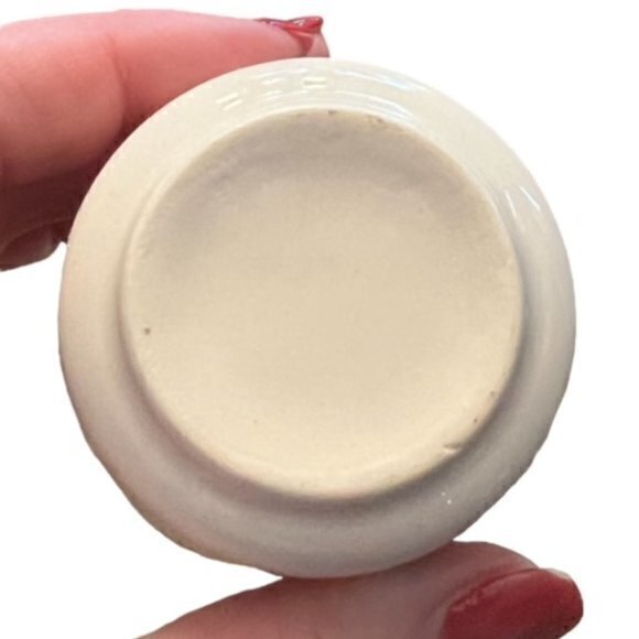 Vintage 1960's Cannonsburg Wild Clover Demi Cup and Saucer EUC CottageCore Indie - Picture 11 of 14